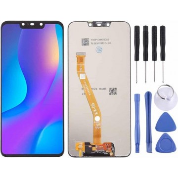 Let op type!! LCD Screen and Digitizer Full Assembly for Huawei Nova 3i(Black)