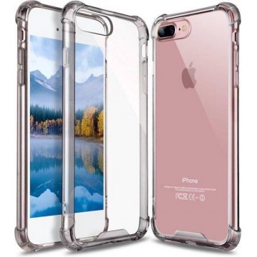 iPhone 7 / iPhone 8 Shock Absorption TPU Cover - Grijs