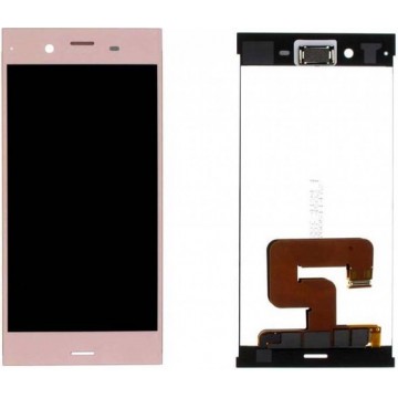 Sony Xperia XZ1 G8341 LCD Display Module + Touch Screen Display, Roze, 1309-6836