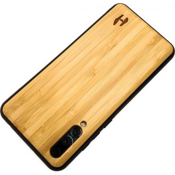 Hoentjen Creatie, Houten TPU case - Huawei P20 Pro Bamboe