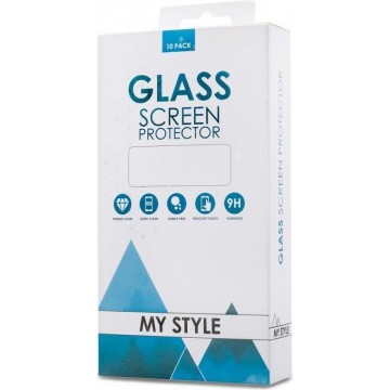 My Style Tempered Glass Screen Protector for Samsung Galaxy A8 2018 Clear (10-Pack)