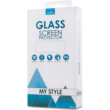 My Style Tempered Glass Screen Protector for Samsung Galaxy A8 2018 Clear (10-Pack)