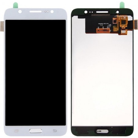 Let op type!! LCD Screen (TFT) + Touch Panel for Galaxy J7 (2016) / J710(White)