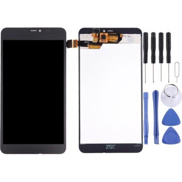 Let op type!! LCD Screen and Digitizer Full Assembly for Microsoft Lumia 640XL (Black)