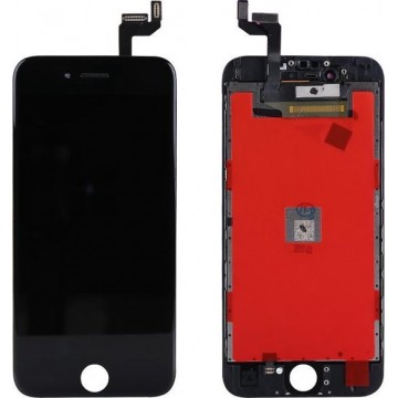 Geschikt voor Apple iPhone 6s Touchscreen LCD en scherm Zwart (refurbished Origineel) Met garantie