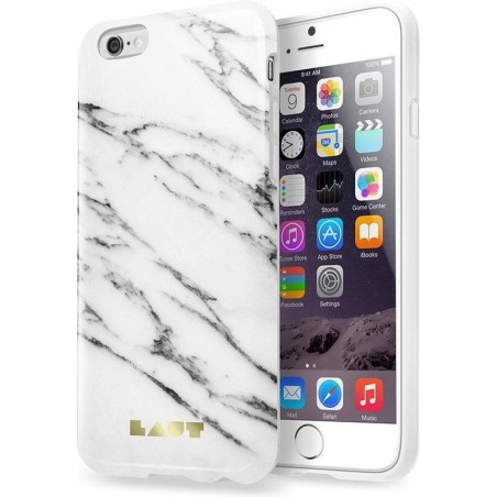 LAUT Huex Case Marmer Wit voor Apple iPhone 6 / 6s