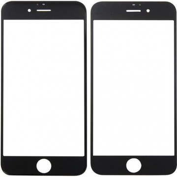 Let op type!! 5 PCS Black + 5 PCS White for iPhone 6 Plus & 6s Plus Front Screen Outer Glass Lens