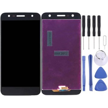 Let op type!! LCD Screen and Digitizer Full Assembly for LG X power 2 / M320 (Black)