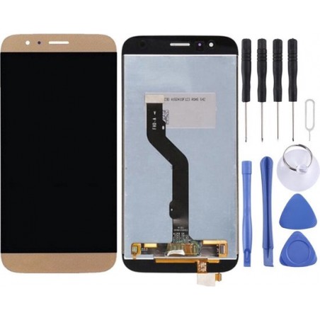 Huawei G7 Plus LCD-scherm en Digitizer Full Assembly (goud)