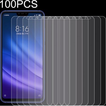 100 PCS 0,26 mm 9H Oppervlaktehardheid 2,5D Volledig scherm Gehard glasfilm voor Xiaomi Mi 8 Lite