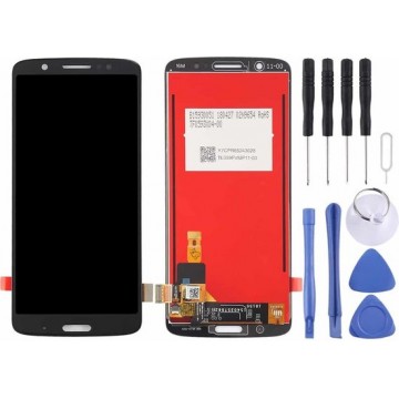 Let op type!! LCD Screen and Digitizer Full Assembly for Motorola Moto G6 Plus(Black)