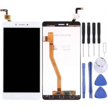 Let op type!! LCD Screen and Digitizer Full Assembly for Lenovo K6 Note LCD Screen and Digitizer Full Assembly(White)