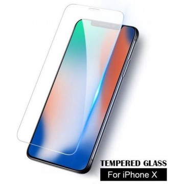 Screen protector - Iphone X en XS - tempered glass - bescherm glas - ultra dun - protectieglas