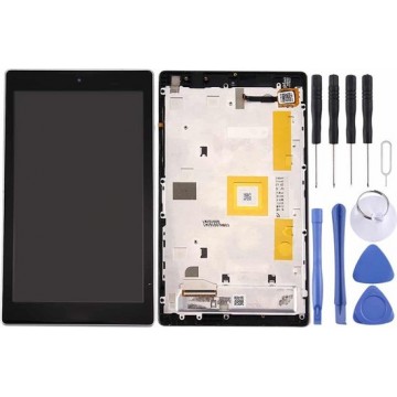 Let op type!! LCD Screen and Digitizer Full Assembly with Frame for Asus ZenPad C 7.0 / Z170MG (Black)