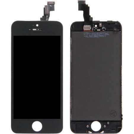 Let op type!! Digitizer Assembly (Original LCD + Frame + Touch Panel) for iPhone 5C(Black)