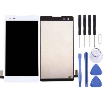 Let op type!! LCD Screen and Digitizer Full Assembly for LG X Power / K6 (White)