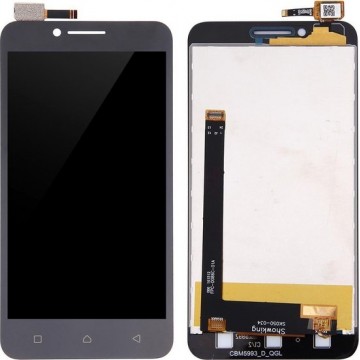 Let op type!! LCD Screen and Digitizer Full Assembly for Lenovo VIBE C / A2020(Black)