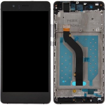Let op type!! For Huawei P9 Lite LCD Screen and Digitizer Full Assembly with Frame(Black)