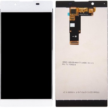 Let op type!! LCD Screen and Digitizer Full Assembly for Sony Xperia L1 (White)
