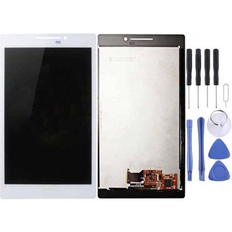 Lcd-scherm en digitizer volledige montage voor Asus ZenPad 7.0 / Z370 / Z370CG (wit)