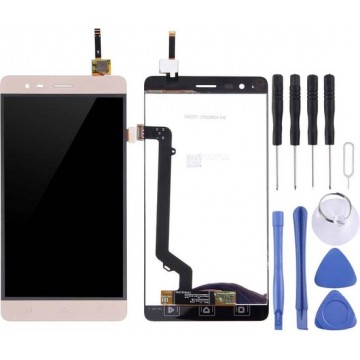 Let op type!! LCD Screen and Digitizer Full Assembly for Lenovo K5 Note(Gold)