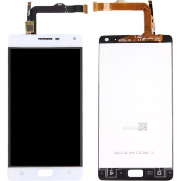 Let op type!! LCD Screen and Digitizer Full Assembly for Lenovo VIBE P1 / P1c72 5.5 inch(White)
