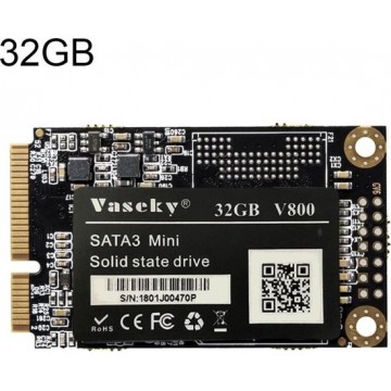 Let op type!! Vaseky V800 1.8-inch met een 32GB SATA3 Mini interne Solid State Drive MSATA SSD-Module voor Laptop