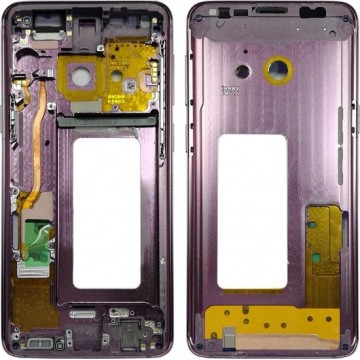 Middenframe bezel voor Galaxy S9 G960F, G960F / DS, G960U, G960W, G9600 (paars)