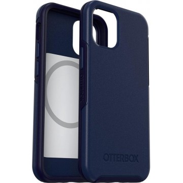 OtterBox Symmetry Plus case met MagSafe voor Apple iPhone 12 Mini - Blauw