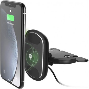 IOttie iTap 2 Wireless Fast Charging CD-Slot Mount Houder - Zwart