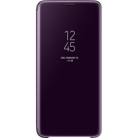 Samsung S9+ Clear View Standing Cover - Violet