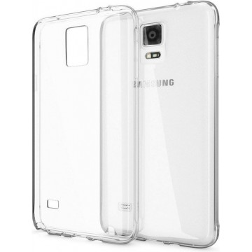 EmpX.nl Samsung Galaxy Note 4 TPU Transparant Siliconen Back cover