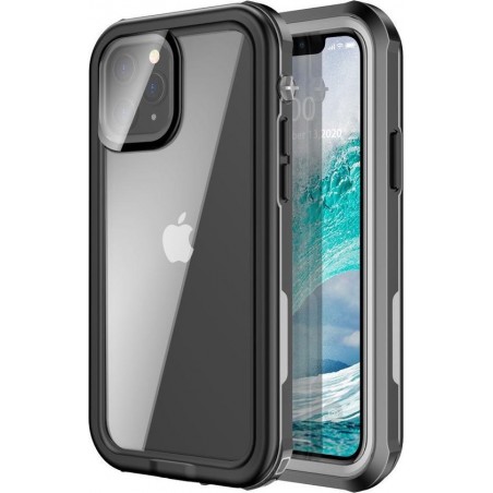 Waterproof Case voor Apple iPhone 12/12 Pro - zwart