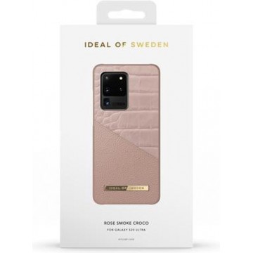 iDeal of Sweden Fashion Case Atelier Samsung Galaxy S20 Ultra Rose Smoke Croco