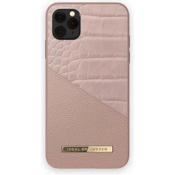 iDeal of Sweden Fashion Case Atelier iPhone 11 Pro/XS/X Rose Smoke Croco