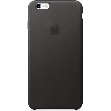 Apple Leren Hoesje voor iPhone 6/6s Plus - Zwart