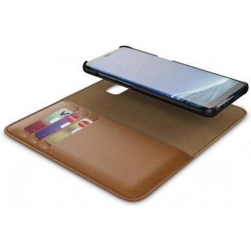 BeHello Samsung Galaxy S8+ 2-in-1 Wallet Case Brown