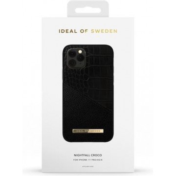 iDeal of Sweden Fashion Case Atelier iPhone 11 Pro/XS/X Nightfall Croco