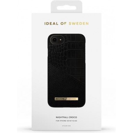 iDeal of Sweden Fashion Case Atelier iPhone 8/7/6/6s/SE Nightfall Croco