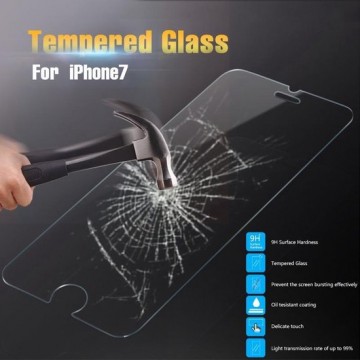 iPhone 7 glazen Screen protector 2.5D 9H -  Tempered Glass 2.5D 9H (0.3mm)