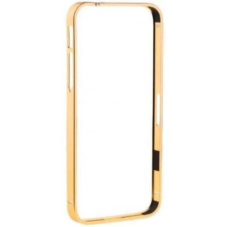 Goudkleurig - Aluminium bumper 0.7 mm voor Apple iPhone 4 / 4S