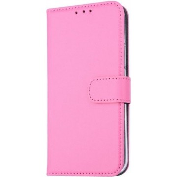 Samsung Galaxy A6 (2018) Pasjeshouder Pink Booktype hoesje - Magneetsluiting (A6 2018)