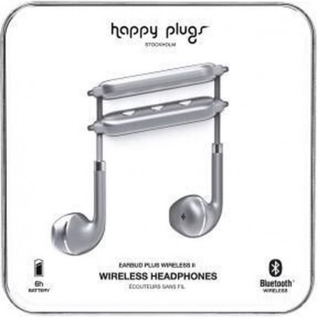Happy Plugs Hoofdtelefoon Earbud Plus II BT Space Grey