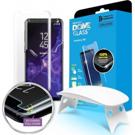 Whitestone Dome Glass Samsung Galaxy S9 Screen Protector