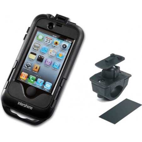 Cellularline SMIPHONE4 Motorfiets Passieve houder Zwart houder