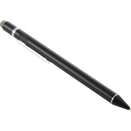 Let op type!! 1.5-2.3 mm oplaadbare aanraakgevoelige scherm Active Stylus Pen (zwart)