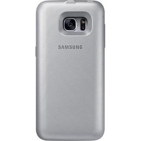 Samsung Accu Power Cover voor Galaxy S7 Edge - Zilver