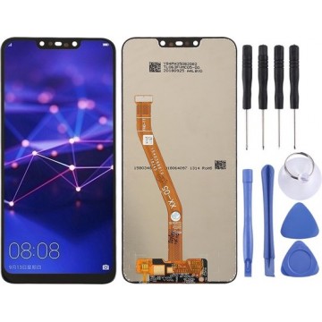 Let op type!! LCD Screen and Digitizer Full Assembly for Huawei Mate 20 Lite / Maimang 7(Black)