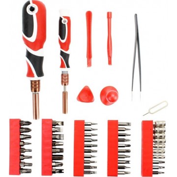 Let op type!! JF-6095D 56 in 1 Professional Multi-functional Screwdriver Set