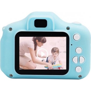 Let op type!! 3 0 mega pixel 2 0 inch HD scherm digitale SLR camera voor kinderen (blauw)